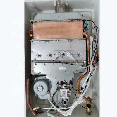 China Household 18L turbo and pressure booster gas water heater for sale