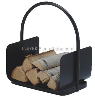 China Wooden Fireplace Log Holder Log Rack Basket FD06B for sale