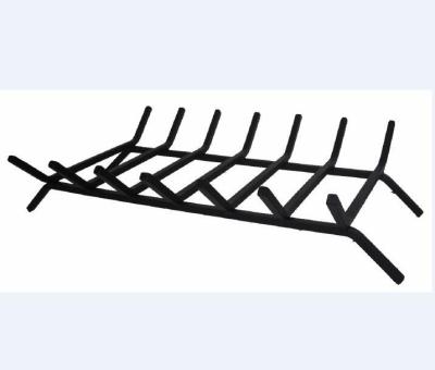 China FD7038 black powder coating fire grate /log rack fire grate for sale