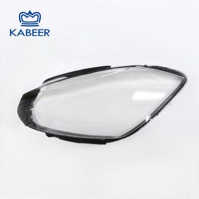 China UV Curing Coating and Treatment Headlights Fog Light Cover For Gof 7.5 MK7.5 2018 2019 2020 Front Lamp Headlight Glass Lens Covers for sale