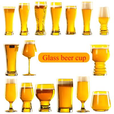 China Can Be Used Repeatedly Wholesale Empty Craft Beer Cups Creative Large Capacity Glass Mug Pint Cup For Use In Bars for sale