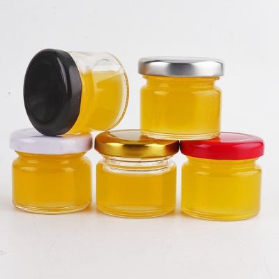 China CLASSIC Cheap Price Mason Jar Glass Food Storage Empty Honey Jar Square Jar With Lids for sale