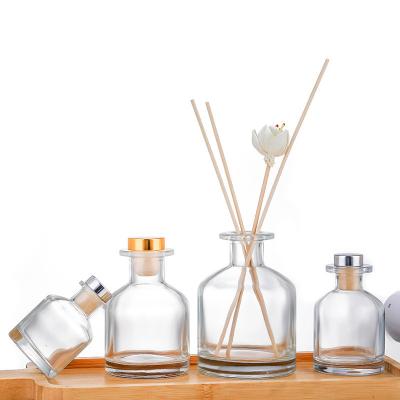 China Reed Diffuser Bottle Hot Selling Empty Reed Diffuser Bottle Perfume Expansion Bottle Glass for sale