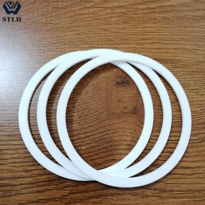 China Pure white Virgin PTFE ptfe/ pom guide ring for sale