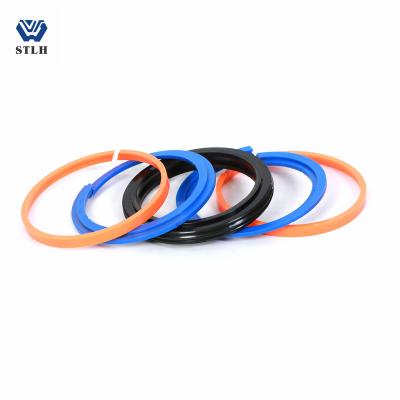 China Industry DAS KDAS Dual Action PU Hydraulic Seal Combo Kit In Orange Color for sale