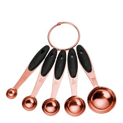 China Doser Set Sustainable Premium Oval Shape Stainless Steel Copper Liner Set for sale