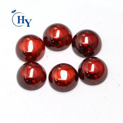 China Good quality set or color fire zircon gemstone cabochon CZ garnet with cheap price for sale