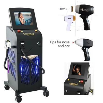 China 2021 Germany XL 1600w 755nm 808nm 1064nm Titanium Diode Laser Hair Removal Machine Plus Alma Laser 1800W Soprano Ice Platinum for sale