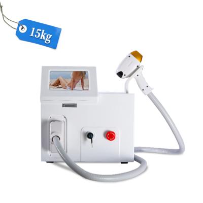 China Skin Tightening Portable Mini Laser Hair Removal Professional Painless Permanent Diode Laser 808nm Alexandrite for sale