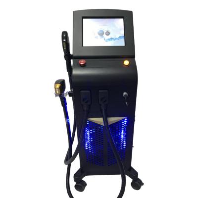 China Alma Soprano Laser Diode 808nm IPL Diode Laser Hair Removal Machine Price Skin Rejuvenation Hair Removal 2 Handles for sale