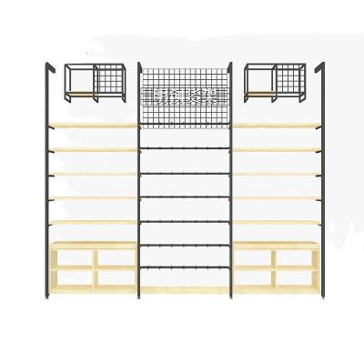 China Cheap price single sided miniso style supermarket shelf used for sale, gondola supermarket shelf, supermarket gondola shelf for sale