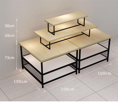 China Boutique fashion design cosmetic display table, cosmetic display cabinet and display, cosmetic store display unit for sale