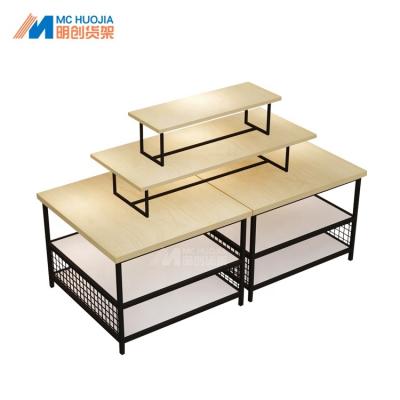 China 16 years double sided Miniso factory experience of retail store wholesale rack, supermarket shelf, store display rack for sale