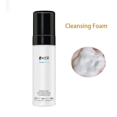 China Acne Treatment Private Label Skin Care Deep Cleansing Balance Skin Animo Acids Cleansing Foam for sale