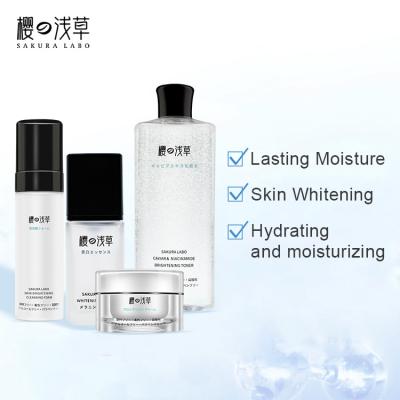 China Moisturizer New Products Private Label Face Wash Anti Acne Cream Serum Woman Face Set Care for sale