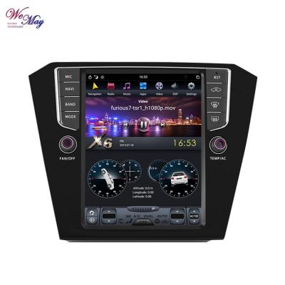 China Wemay Touch Screen Gps Navigation Android Multimedia Head Unit Px6 4+32G Amplifier 10.4 Inch Car Radio Stereo Player For VW Magotan 2017 for sale