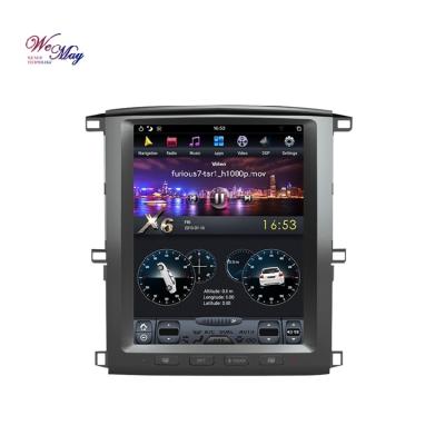 China Wemay Gps Navigation Amplifier 12.1 Inch Multimedia Android Px6 4+32G Car Radio Stereo Player For Toyota Land Cruiser LC100 2002-2007 for sale