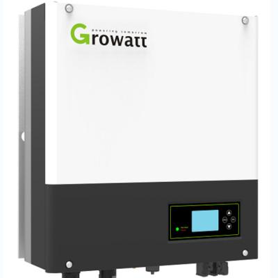 China Home growatt 5kw Solar Power Hybrid Storage Solar Power System Energy Inverter for sale