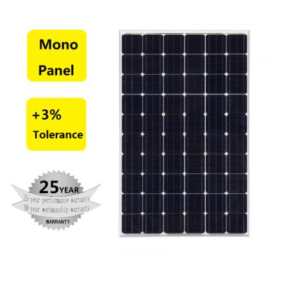 China Mono solar power system 395w solar panel for home solar power house in Brazil for sale