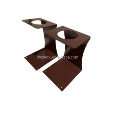 China Sustainable Metal Coffee Spout Stand / Coffee Machine Stand for sale