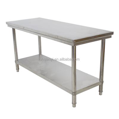 China Industry factory price restaurant kitchen table work table/stainless steel/kitchen stainless steel work table for sale