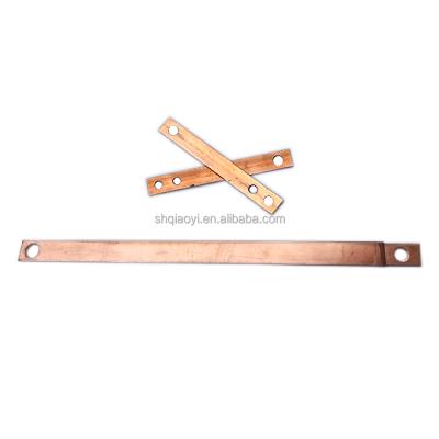 China The short-circuit ring of the red copper metal conductive sheet of the motor etc. processing accessories copper sheet for motor short circuit for sale