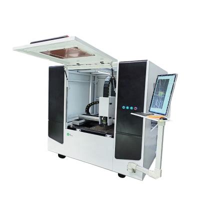 China Water-cooled Alien CNC Small 600*900mm Small Intelligent Metal Flat Fiber Laser Cutting Machine for sale