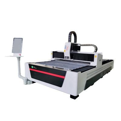 China Water-cooled 1200W stainless steel sheet metal cutting machine fiber laser cutting machine 1530 can be customized for sale