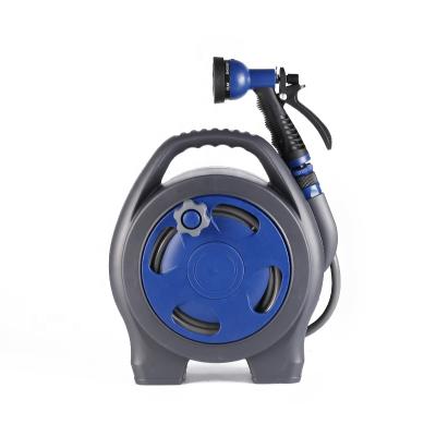 China Amazon Wall Mountable Hot Sale 10m Flexible Retractable Automatic Garden Water Hose Reel for sale