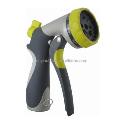 China Soft handle 8 function hose nozzle for sale