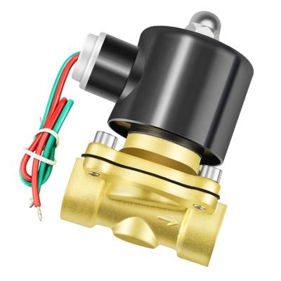 China General Brass Electric Solenoid Valve For Water, DN15 DN20 12V/24V/220V/110V 2/2 Way Oil Air Normally Closed Direct Acting Solenoid Valve zu verkaufen