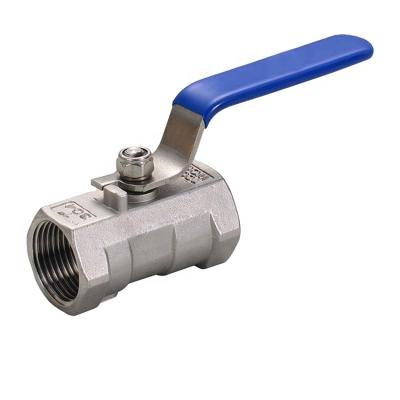 China General WHEEL 1000 PSI 1/2 Inch Female Thread 2 Way Stainless Steel One Piece Ball Valve ss304 for sale