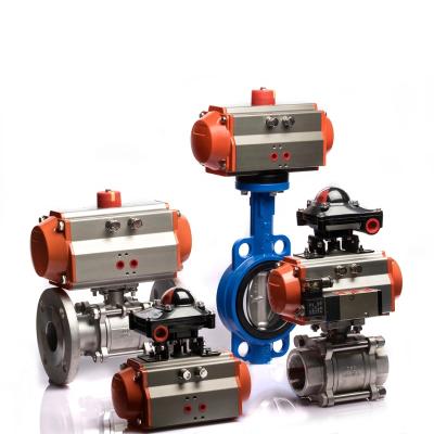 China Water Treatment Pneumatic Actuator Wafer General Connection Type Pneumatic Butterfly Valve for sale