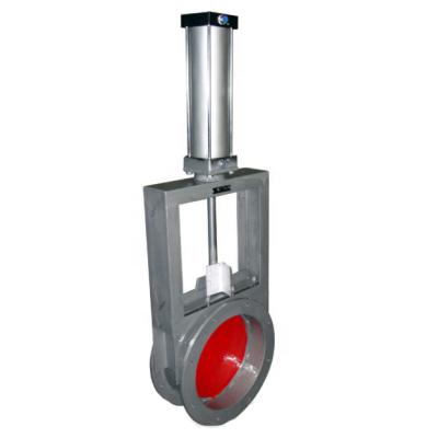 China DN300 Stainless Steel General High Quality Pneumatic Slide Gate Valve for sale