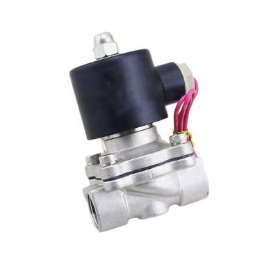 Κίνα 2.5/4/16/20/25/35/40/50MM Series 2S 1/2 Inch NBR Seal NBR Water Solenoid Valve, 2/2 Stainless Steel Normally Closed Electric Solenoid Valve so προς πώληση