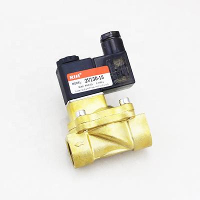 Κίνα Airtac Series 2V130 General Copper Brass 2 Way Air Water Light Oil Normally Closed Type Solenoid Valve προς πώληση