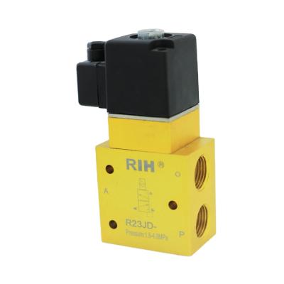 China R23JD-08 3/2 General Way High Pressure 4Mpa Air Solenoid Valve for sale