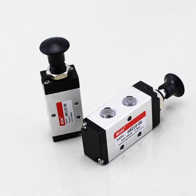 China 16mã Ž ¡ ; 25mã Ž ¡ ; 30mã Ž ¡ ; Series Pneumatic Directional Manual Reciprocating Valve 3R/4R Pull Valve Aluminum Alloy Mechanical Manual Valve for sale