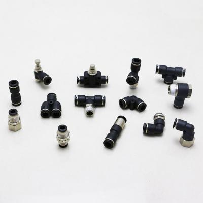 China Connect pipes PL pe pcf plasti nickel plating pneumatic air brass pipe fitting à venda