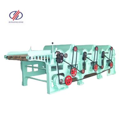 China High production Xinjinlong six rolls recycling machine textile waste recycling machine textile recycling machine fabric for sale