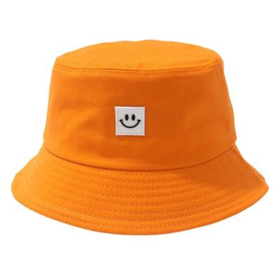 China Women's Wear Fisherman's Hats Colorful Bucket Hats Smile Bucket Hat Custom Embroidery Logo for sale