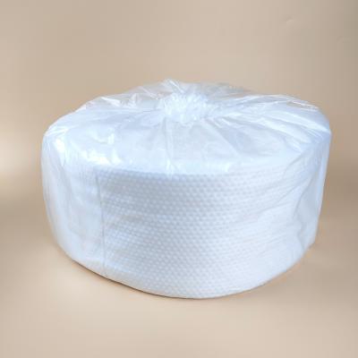 China Large Roll Tissue Cleaning Roll Thick Facial Natural Cotton Disposable Face Towel For Beauty Salon for sale