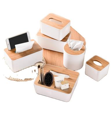 China Portable PP Paper Towel Storage Device Tissue Box for sale