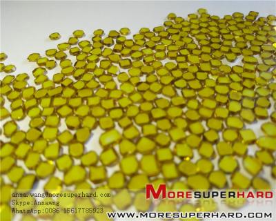 China Monocrystalline diamond plate for sale