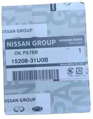 China High Quality Auto Oil Filter 1520831U0B 93156956 15208-31U Nissan Almera Classic Original Import Engine Car Parts Engine Warranty for sale