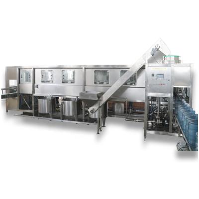 China Beverage 5 Gallon / 5 Gallon Water Beverage Sealing Machine Barrel Water Filling Line for sale