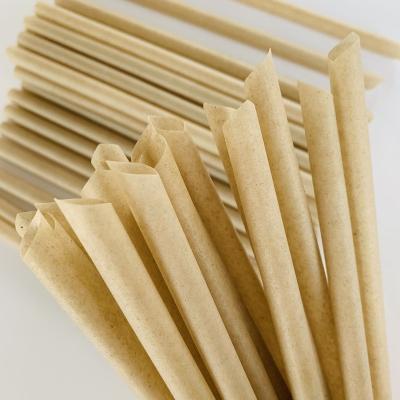 China Drinking/New Biodegradable Sugar Cane Straws for Restaurant/Party/Decoration/Bar 100% Straw Compostable Alternative to Plastic for sale