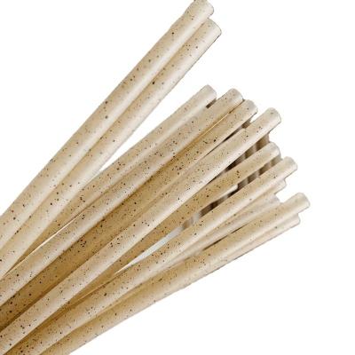 China Disposable coffee grounds drinking straw for diameter 6mm for sale