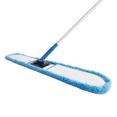 China Sustainable ECG Quick Connect Foldable Dust Mop For Hospital Cleaning for sale