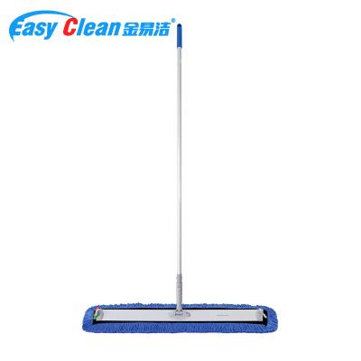 China Viable ECG Hospital Cleaning Flat Mop For Flat Cleaning Mop China Brand Hospital Wet Dust Detachable Flat Mop for sale